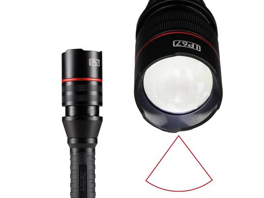 Kelfort Zaklamp LED oplaadbaar IP67 1500LM/15W