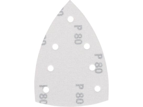 KELFORT Klitschijf delta wit P80 7-GATEN 98X148 MM