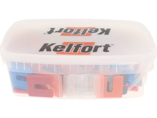 Kelfort Assortiment uitvulplaatjes 1 t/m 10mm 200 stuks.