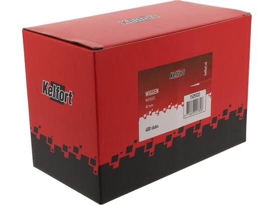 Kelfort Wig rood 400 stuks 5MM