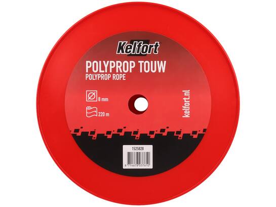 Kelfort Touw polyprop oranje 8 MM