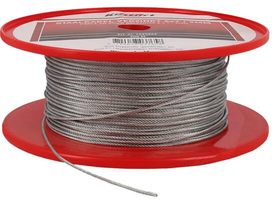 Kelfort Staalkabel geg 6x7 2 MM 200 meter