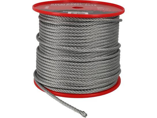 Kelfort Staalkabel gegalvaniseerd 100M/2 mm