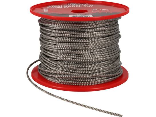 Kelfort Staalkabel RVS 7x7 4 MM