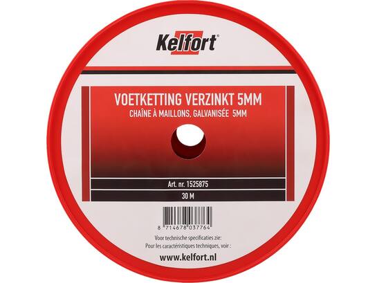 Kelfort Voetketting geg. 5 MM