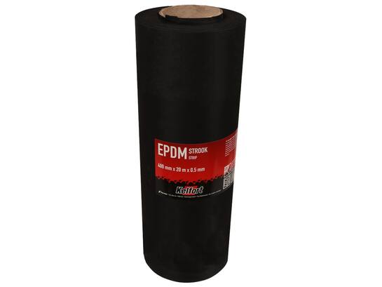 Kelfort EPDM folie zwart 0,5 meter 0,40X20 meter