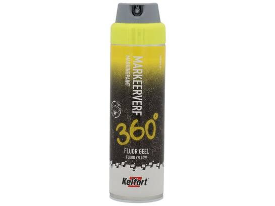 Kelfort Markeerspray fluorecerend geel 500 ML