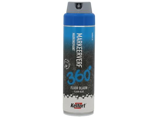 Kelfort Markeerspray fluorecerend blauw 500 ML
