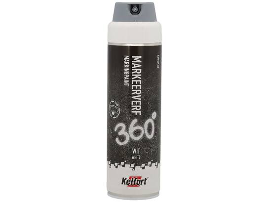 Kelfort Markeerspray fluorecerend wit 500 ML