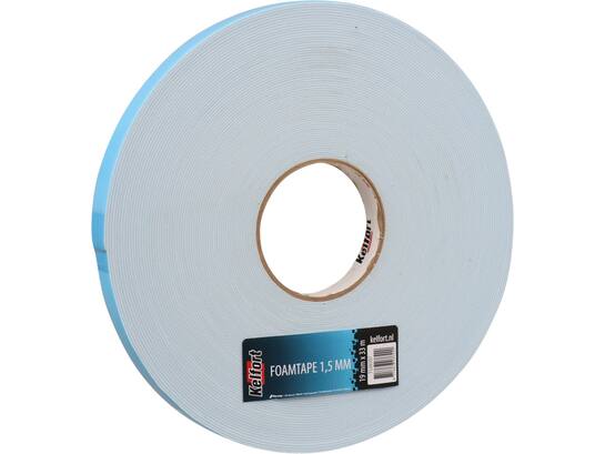 Kelfort Dubbelzijdige foamtape 1.5 meter 19 mmX33m