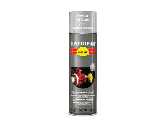 Rustoleum Spray lak Fonkelend aluminium 500 ML