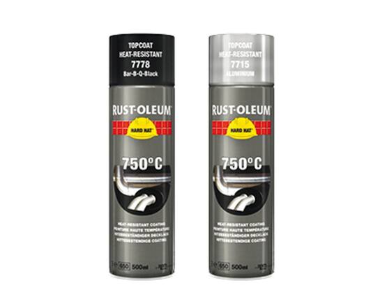 Rustoleum Coating hittebestendig aluminium 500 ML