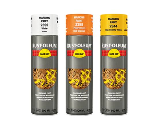 Rustoleum Lijnenspuitbus helder geel 500 ML