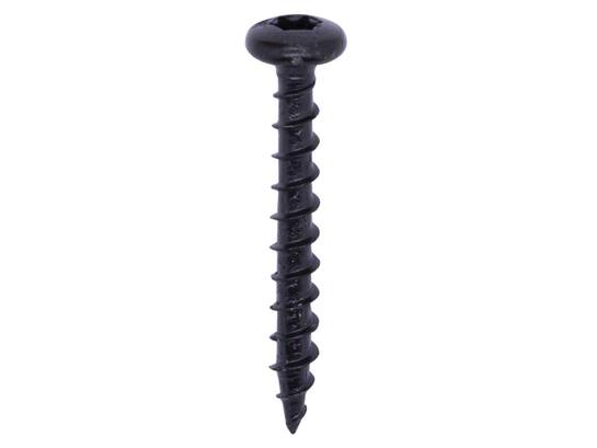 Woodies Ultimate schroef cilinderkop shield zwart 5.0X30 200St