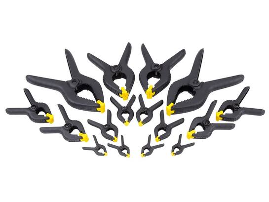 Stanley Veerklemmen assortiment 16-delig