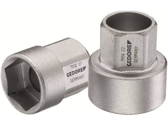 Gedore Dopsleutel 1/2 kort 19 SK 19 19 MM