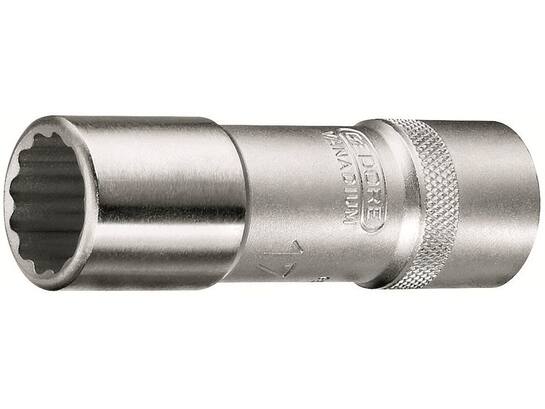 Gedore Dopsleutel lang 1/2" D19L 10 MM