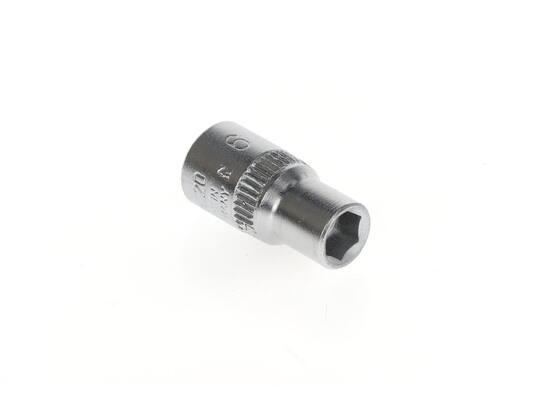 Gedore Dopsleutel 1/4 6 kant 20 6 6 MM