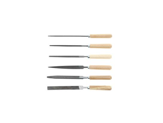 GEDORE Sleutelvijlenset 8728 6-DELIG