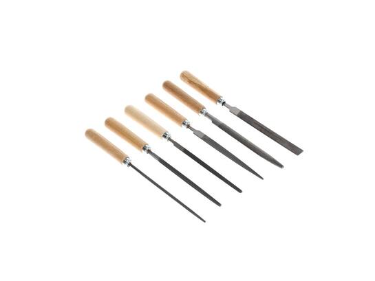 GEDORE Sleutelvijlenset 8728 6-DELIG