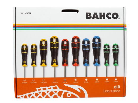 Bahco Schroevendraaierset 10-delig
