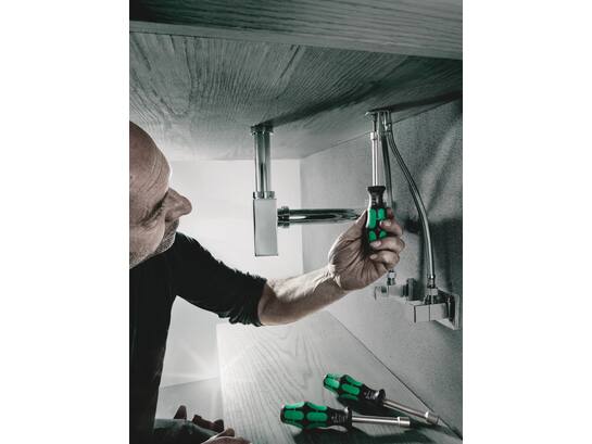 WERA Dopschroevendraaier holle schacht 395 HOLO 13 MM