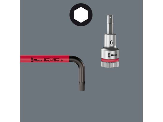 Wera Stiftsleutelset 950/9 HEXPLUS MULTICOLOUR 1 9-delig