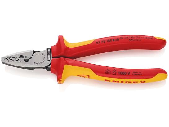 Knipex Adereindhulstang VDE 97 78 180 180 MM