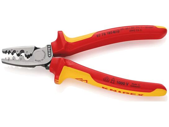 Knipex Adereindhulstang VDE 97 78 180 180 MM