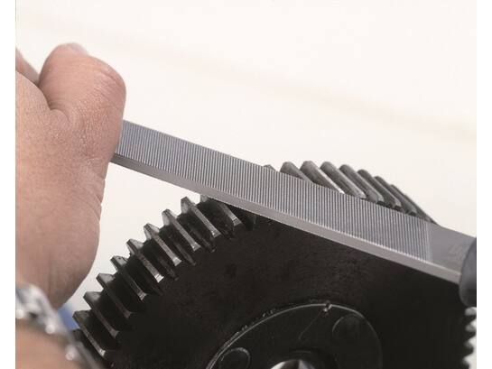 BAHCO Blokvijl met hecht HALFZOET 250 MM