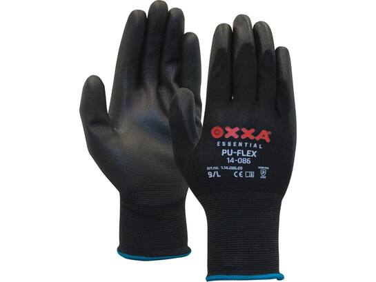 OXXA Werkhandschoen zwart Pu-Flex 14-086 7/S