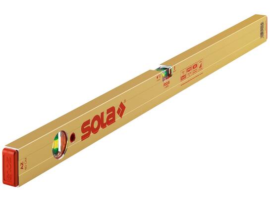 SOLA Waterpas alu goud AZ 100 100 CM