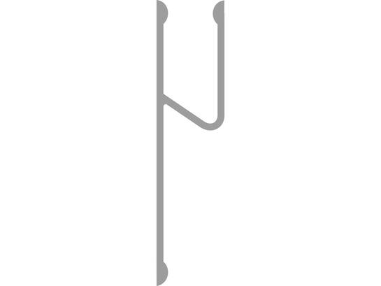 SOLA Strijklat h-profiel alu AL 2605/2,5 M 250 CM