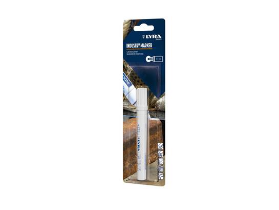 Lyra Industriemarker wit MARK+SIGN 2-4 MM