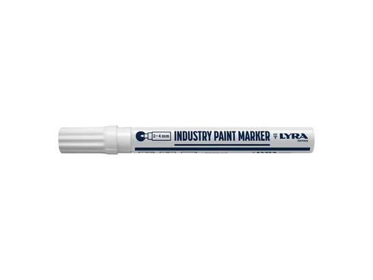 Lyra Industriemarker wit MARK+SIGN 2-4 MM