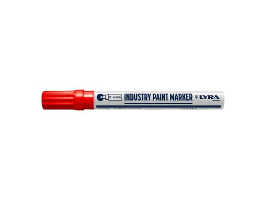 LYRA Industriemarker rood MARK+SIGN 2-4 MM