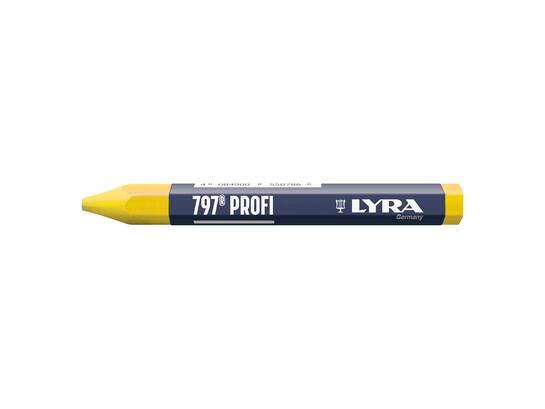 LYRA Markeerkrijt geel/rood/blauw 797 3 STUKS