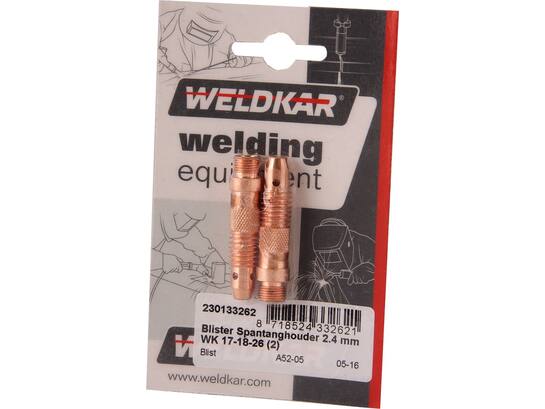 Laskar Spantanghouder 2 stuks 2.4 MM