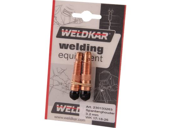 Laskar Spantanghouder 2 stuks 3.2 MM