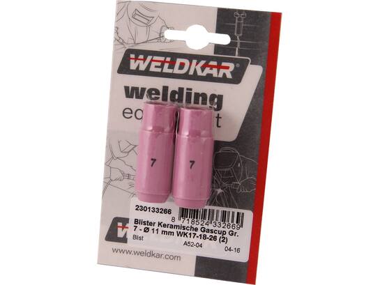 Laskar Keramische Gascup 2 stuks 11 MM