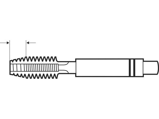 Volkel Handtapset 3 delig HSS M4