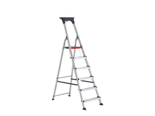 ALTREX Huishoudtrap aluminium Double Decker 1X6