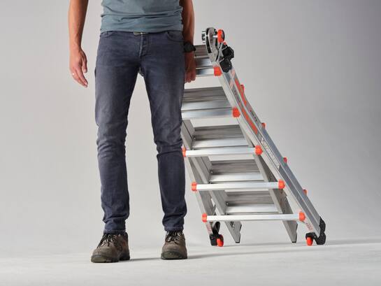 Altrex Vouwladder telescopisch VELOCITY 4X5 TREDEN