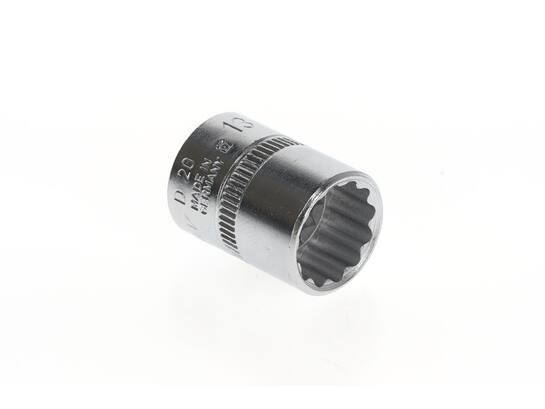 Gedore Dopsleutel 12-kant 1/4" D20 13 MM