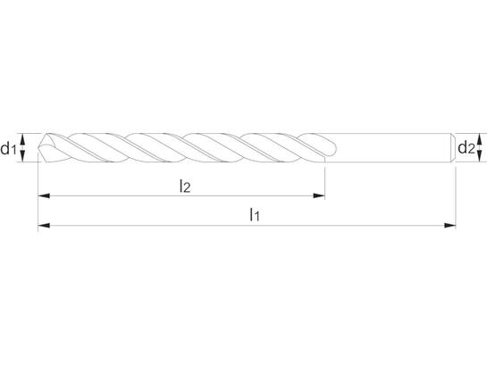 I-Tools Metaalboor HSS-E 11.490Q / 5 stuks 11,0 MM