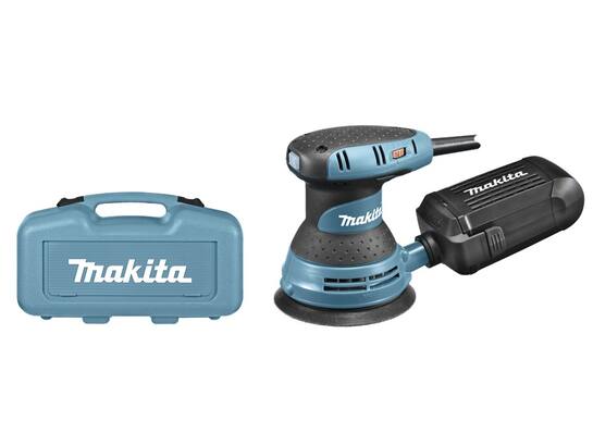 MAKITA Schuurmachine excenter 125MM in koffer BO5031K 230V/300W