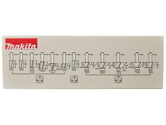 Makita frezenset 12-delig in kist