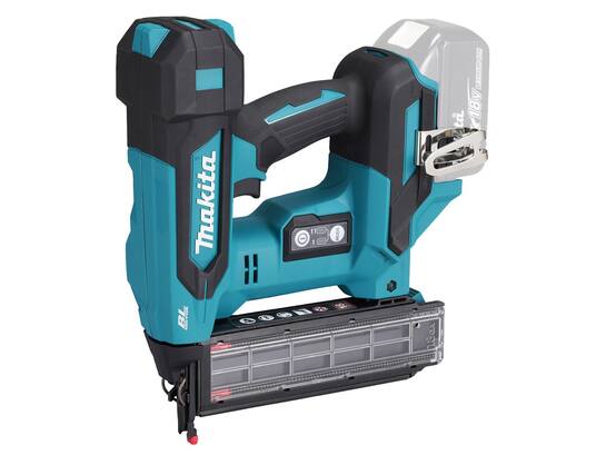 Makita afwerktacker accu in Mbox DBN501ZJ 18V