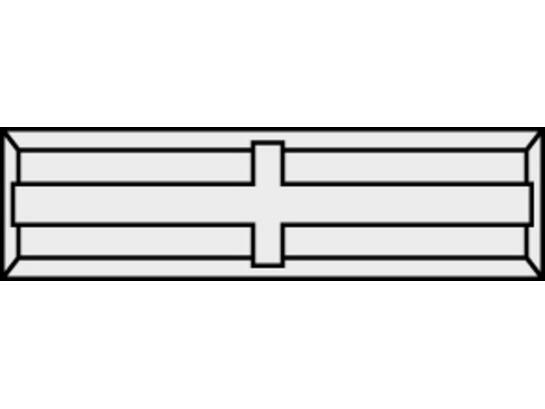 Trasco Keermes 4 zijdig 30X5.5X1.1MM 10st