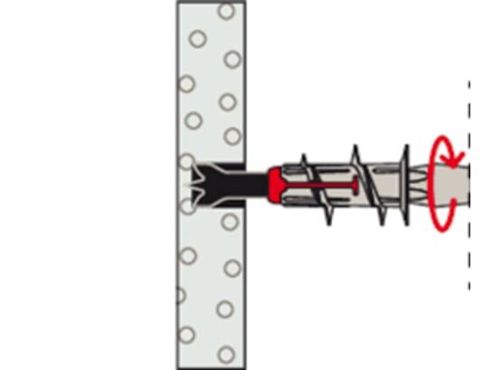 Fischer Gipsplaatplug DUOBLADE 44MM 40st